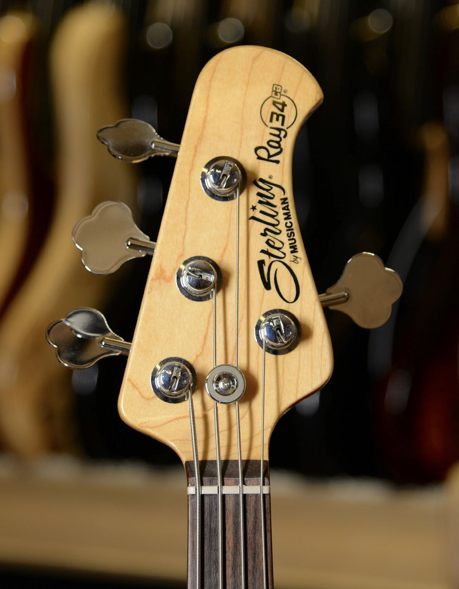 Бас-гитара Sterling RAY34 Black - купить в "Гитарном Клубе"