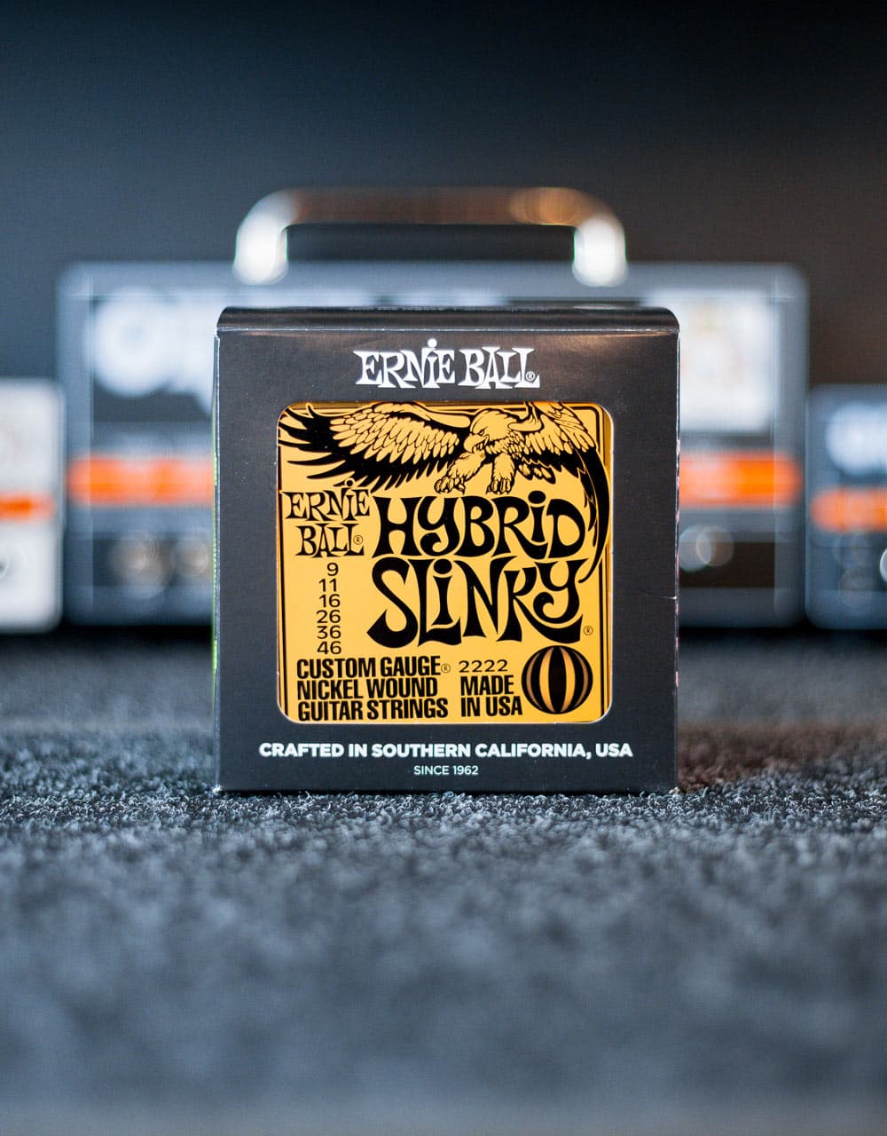 Струны для электрогитары Ernie Ball 2222 Nickel Wound Hybrid Slinky, 9-46 - купить в "Гитарном Клубе"