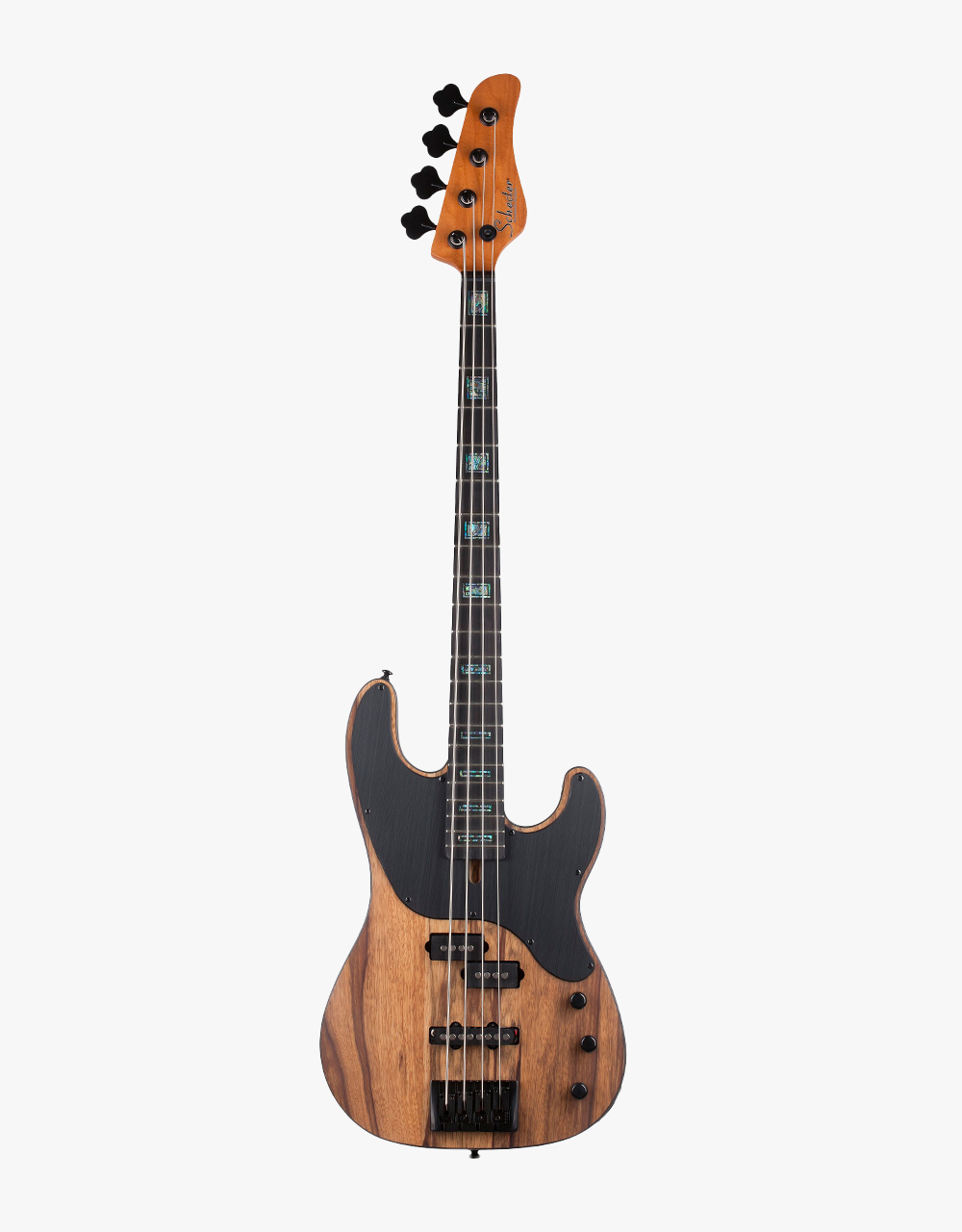 Бас-гитара Schecter Model-T 4 Exotic Black Limba - купить в "Гитарном Клубе"