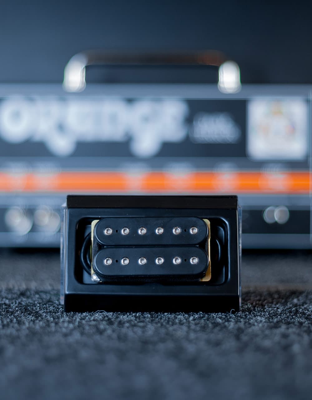 Гитарный звукосниматель DiMarzio DP156BK The Humbucker From Hell - купить в "Гитарном Клубе"