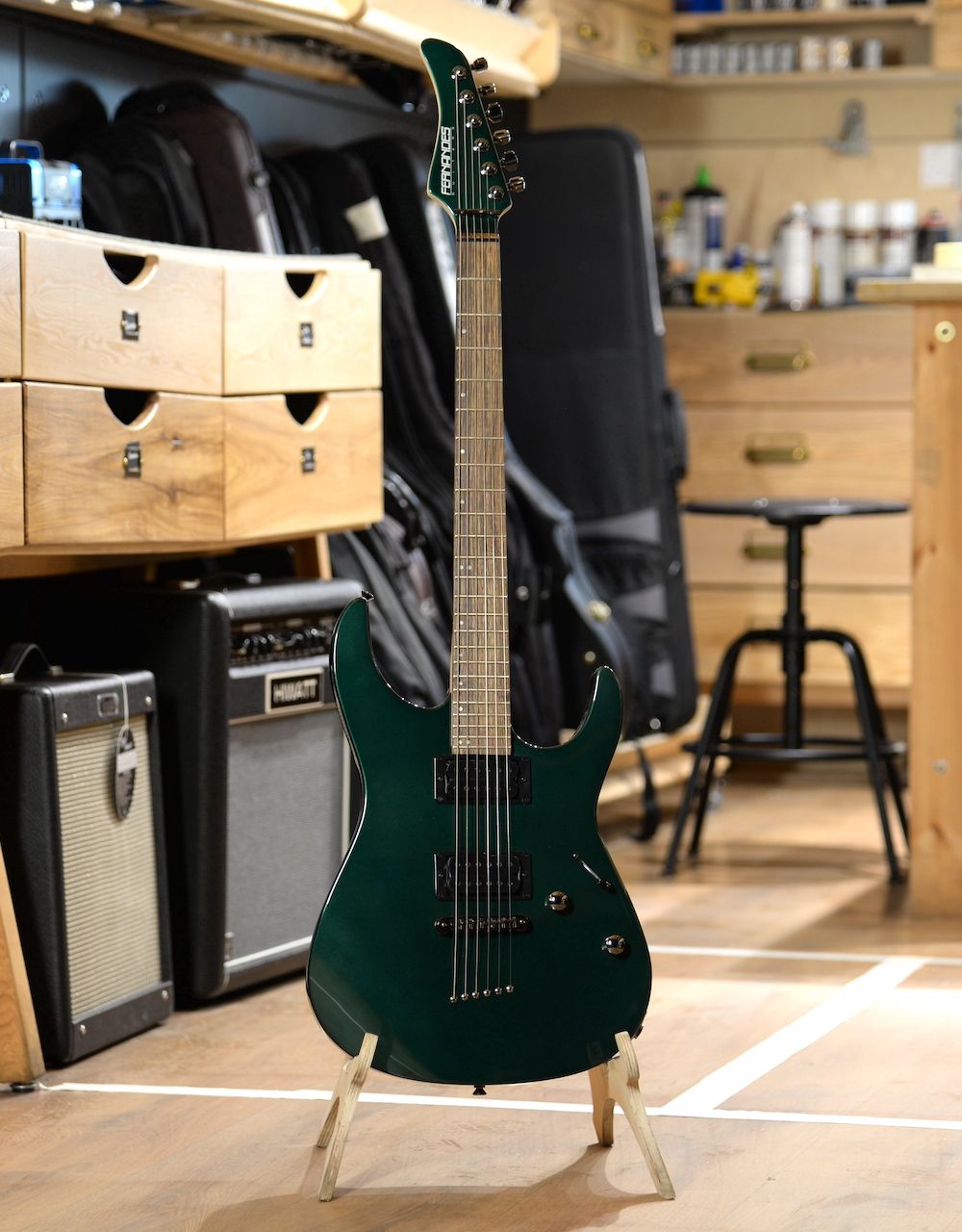 Электрогитара Fernandes Revolver XX06 Green - купить в "Гитарном Клубе"