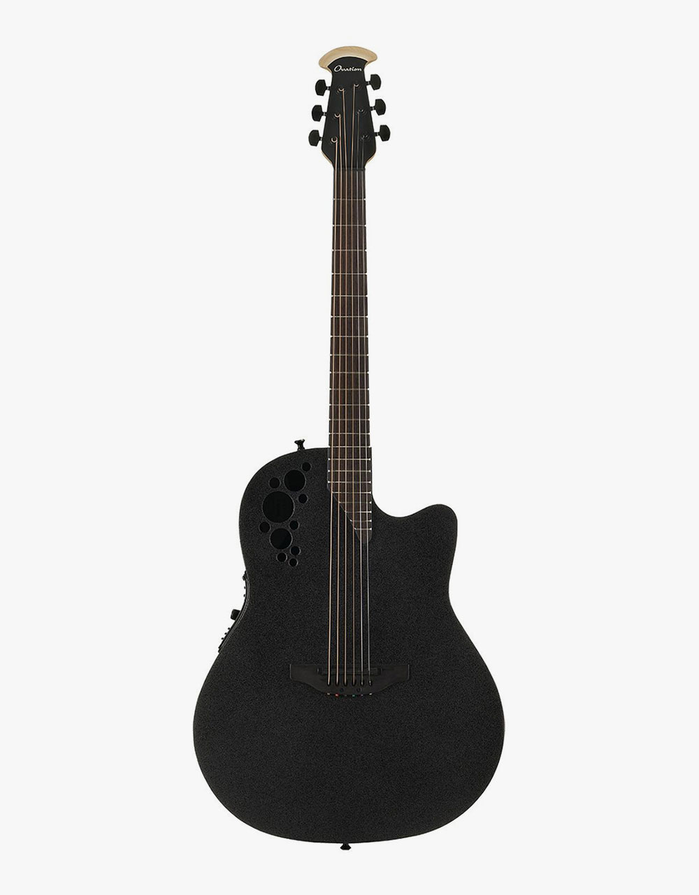 Электроакустическая гитара Ovation 2078TX-5-G Elite TX Deep Contour Cutaway Black Textured - купить в "Гитарном Клубе"