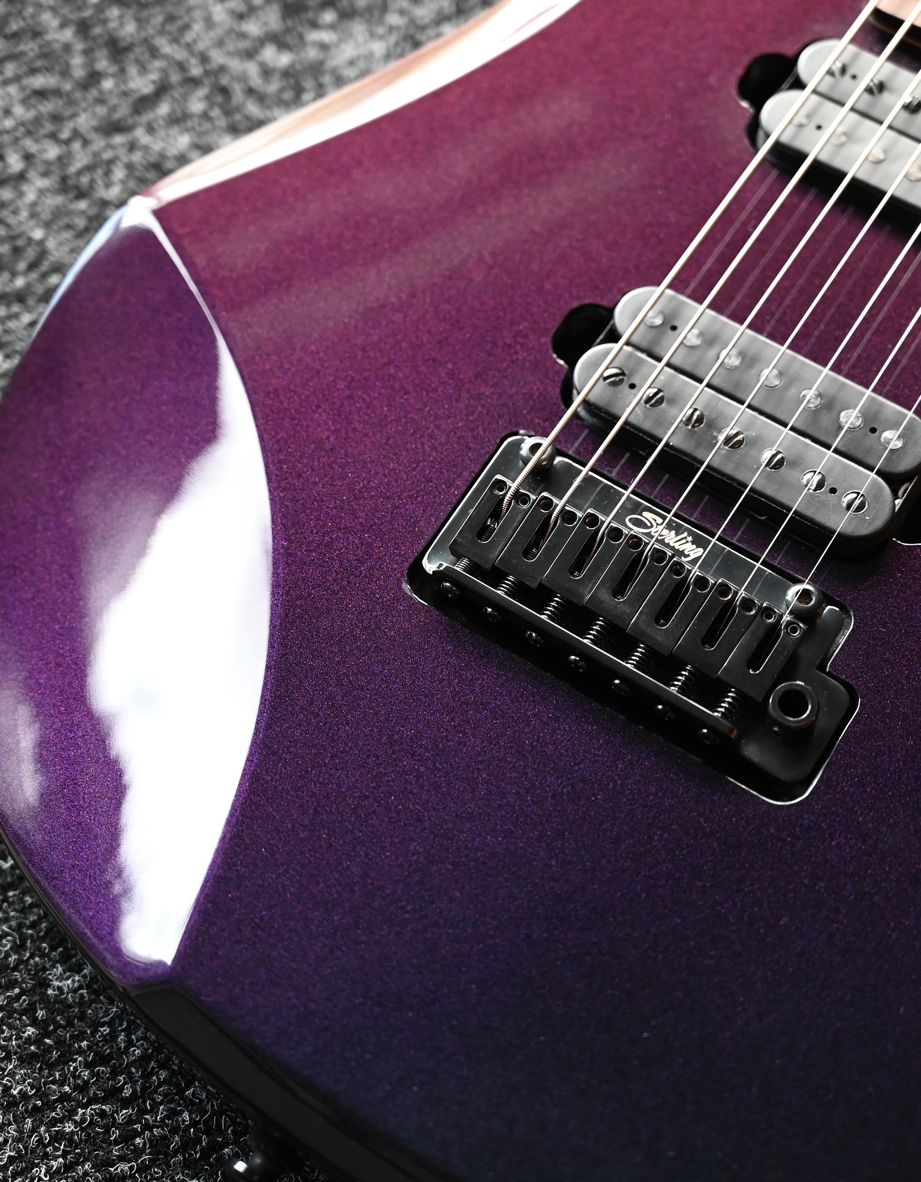 Электрогитара Sterling JP70 Signature Mystic Dream 7 - купить в "Гитарном Клубе"