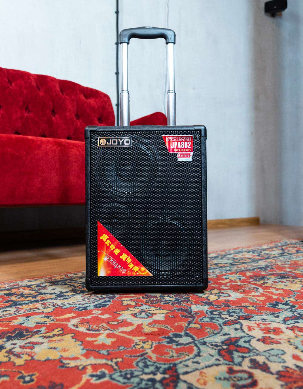 Трэвел комбоусилитель для электрогитары JOYO JPA-862 Rollable Street Amp, 24Вт - купить в "Гитарном Клубе"