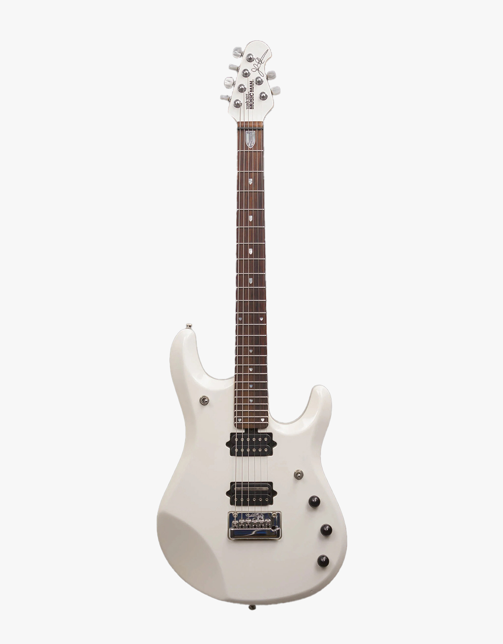 Электрогитара Music Man JP6, именная модель John Petrucci, White Pearl - купить в "Гитарном Клубе"