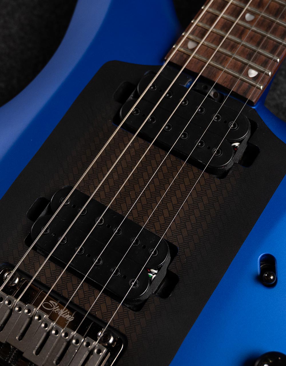 Электрогитара Sterling Majesty in Siberian Sapphire, John Petrucci Signature - купить в "Гитарном Клубе"