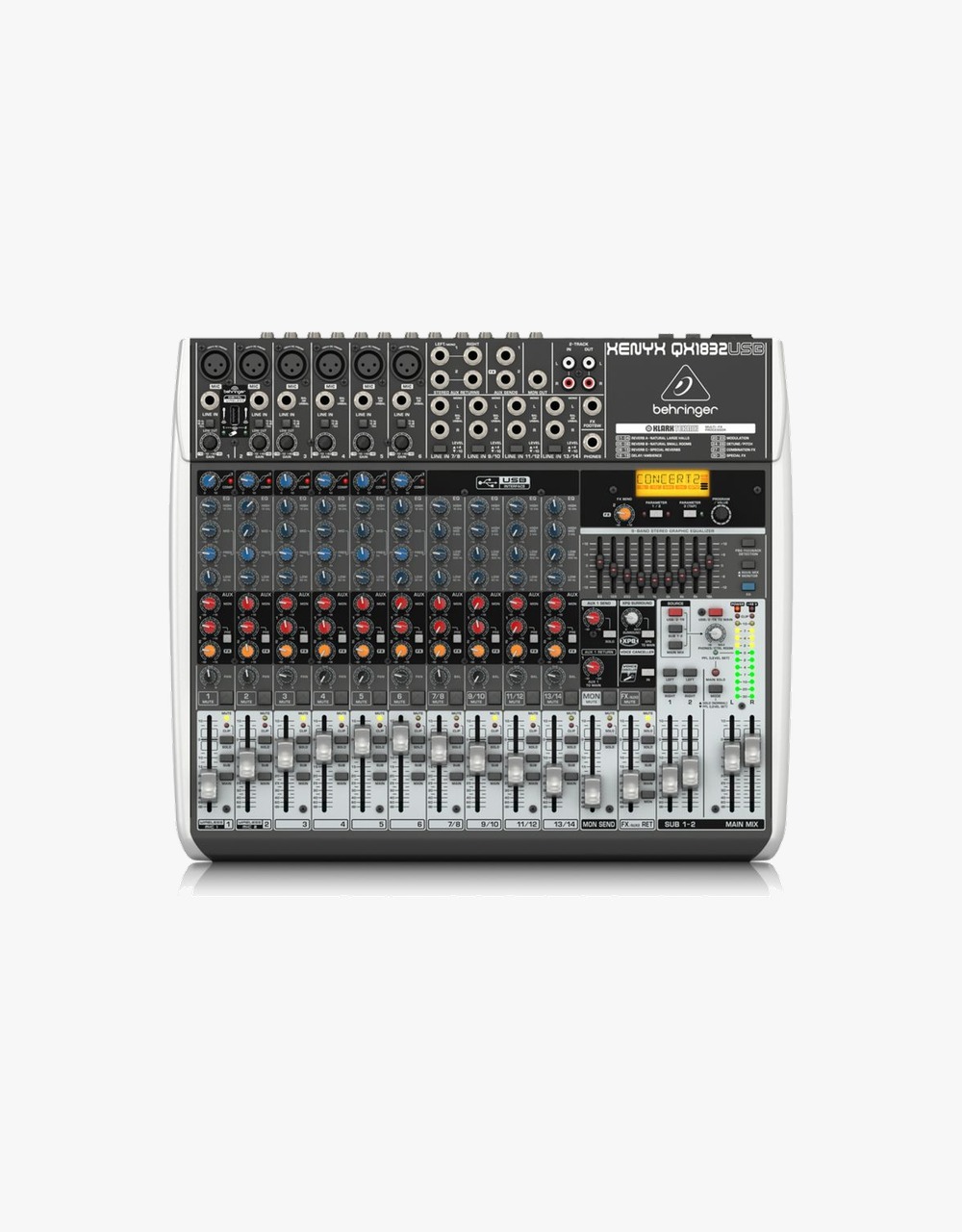 Микшер BEHRINGER QX1832USB - купить в "Гитарном Клубе"