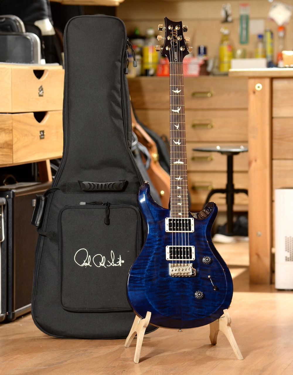Электрогитара PRS S2 CUSTOM 24 WHALE BLUE - купить в "Гитарном Клубе"