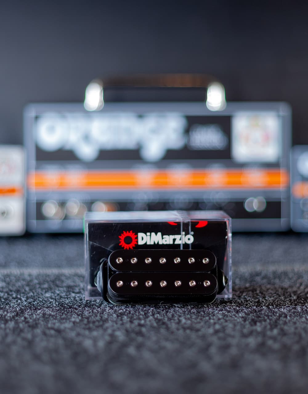 Гитарный звукосниматель 7-струнный DiMarzio DP719BK D Activator 7, Neck - купить в "Гитарном Клубе"