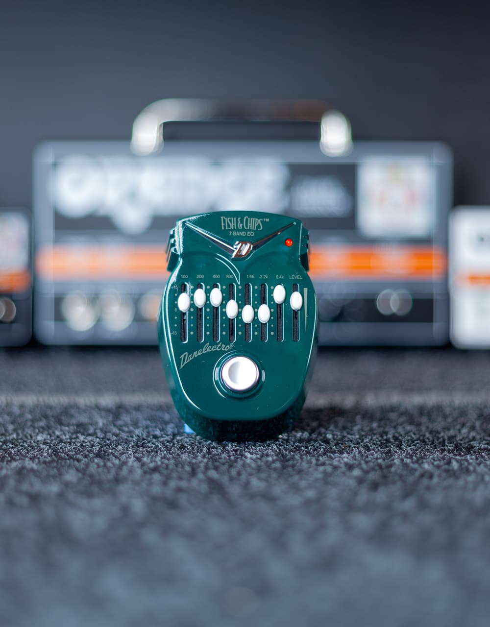 Гитарная педаль Danelectro DJ14 Fish & Chips 7 Band EQ - купить в "Гитарном Клубе"