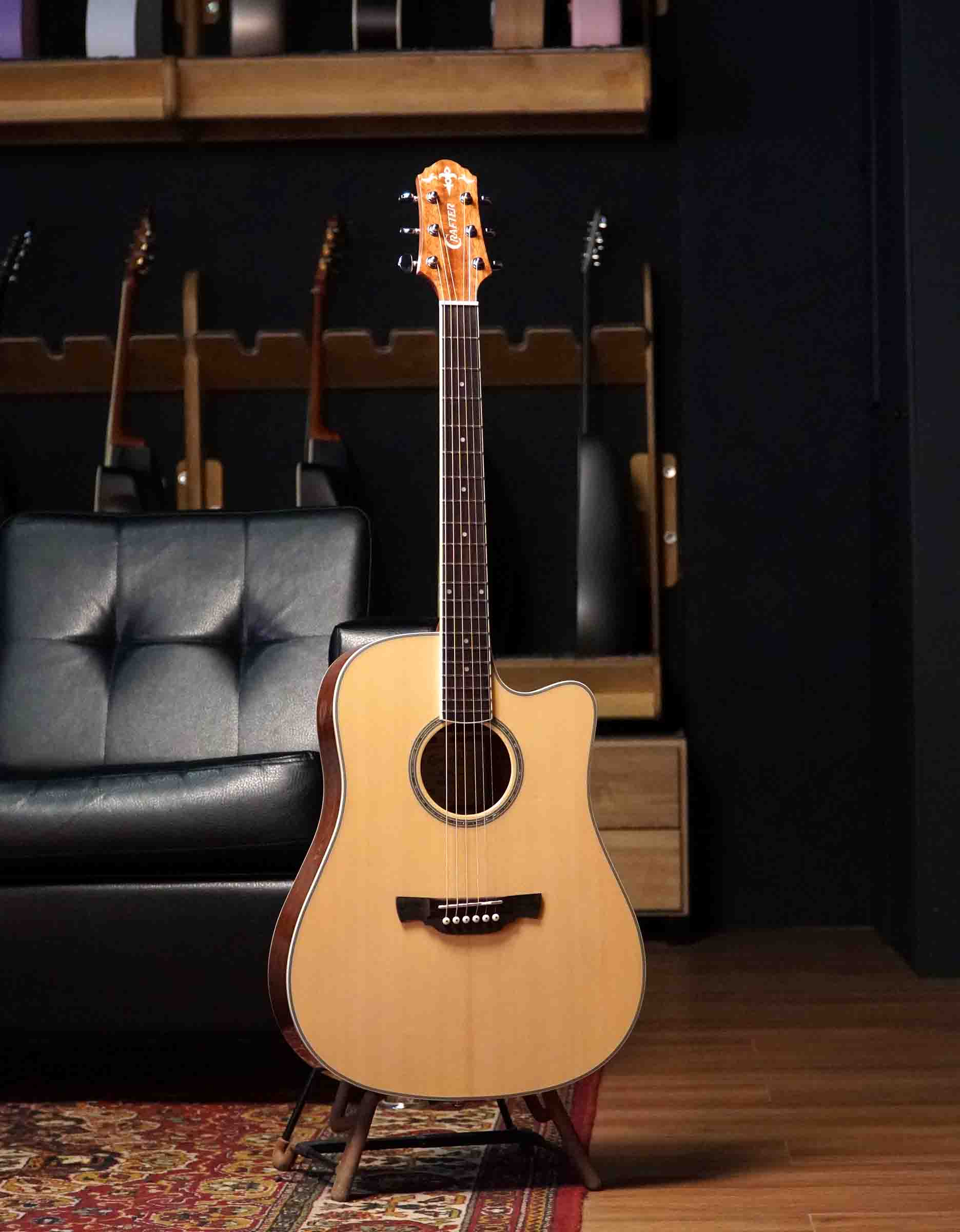 Электроакустическая гитара Crafter DE-6/NС - купить в "Гитарном Клубе"