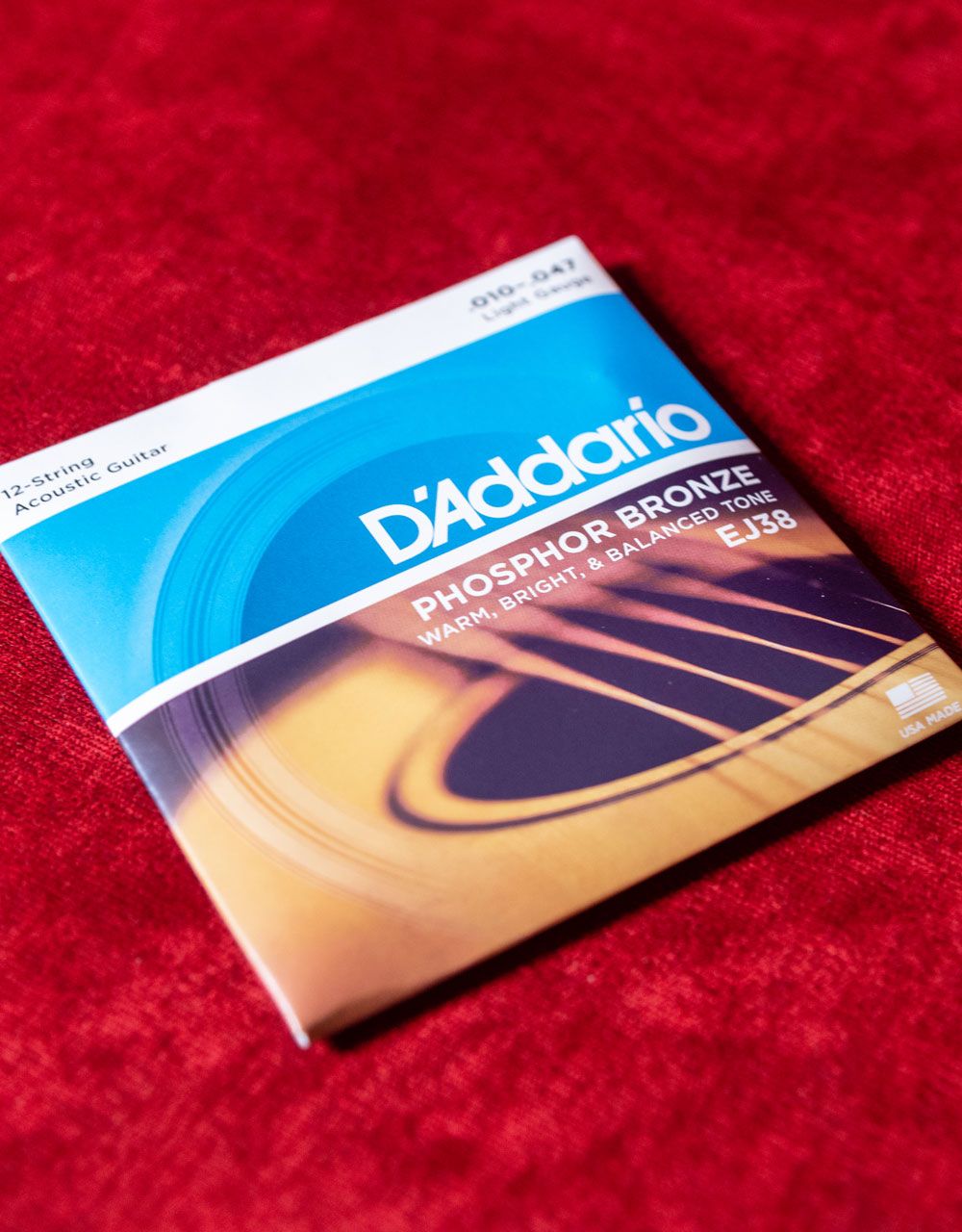 Струны для 12-струнной акустической гитары D