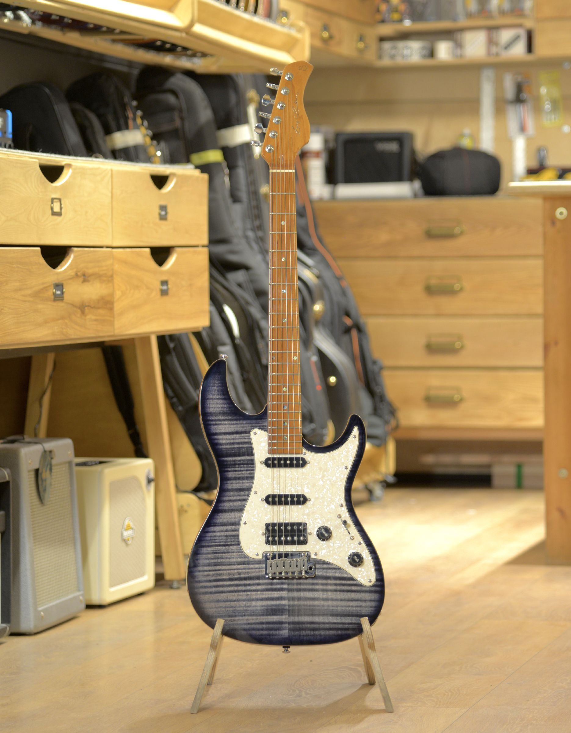 Электрогитара Sire S7 FM TBK - купить в "Гитарном Клубе"