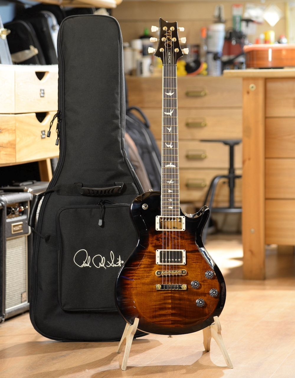 Электрогитара PRS S2 MCCARTY 594 SINGLECUT BURNT AMBER BURST - купить в "Гитарном Клубе"
