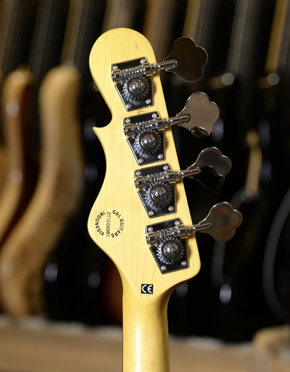 Бас-гитара G&L Tribute JB 3-Tone Sunburst MP Ash/Poplar - купить в "Гитарном Клубе"