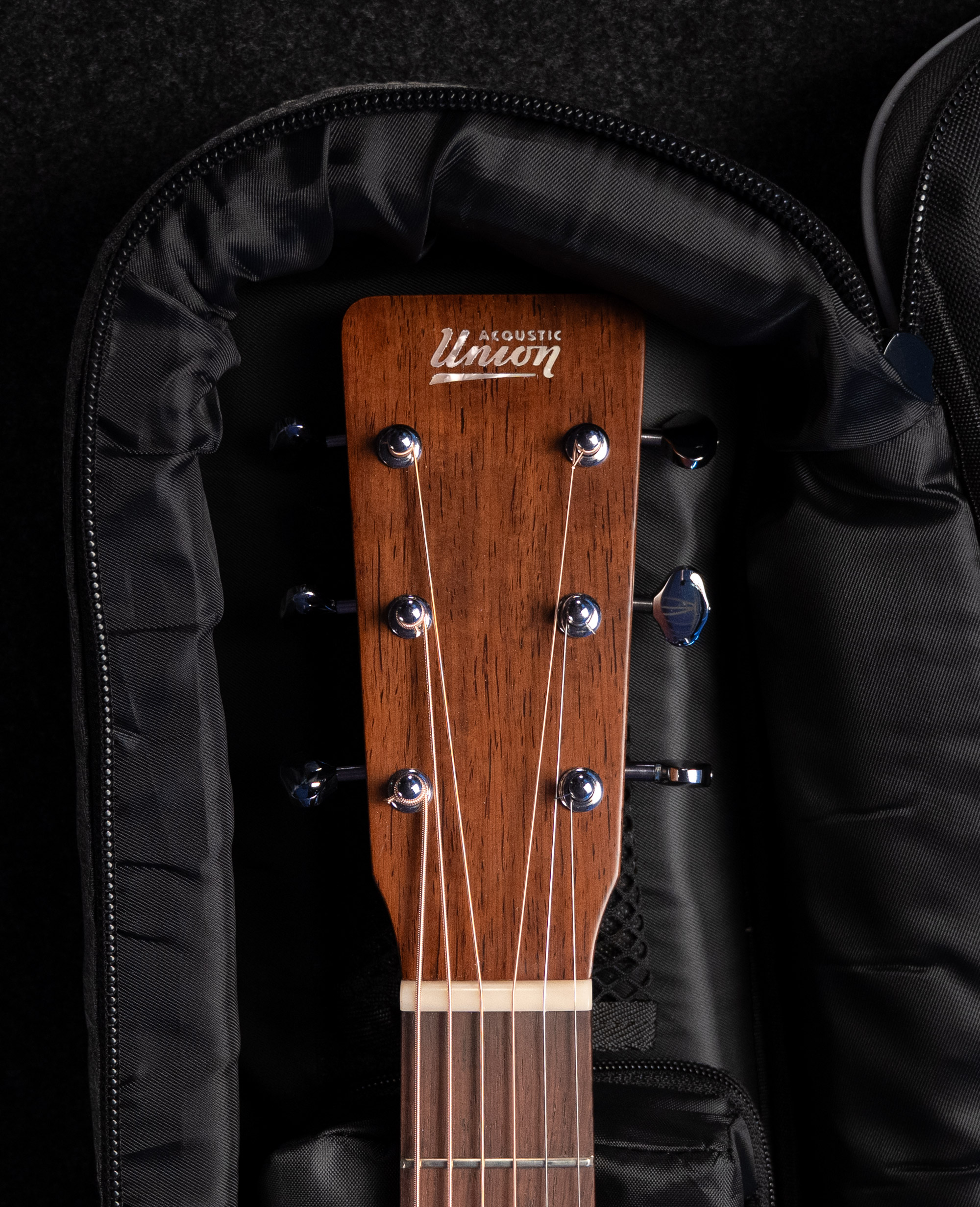 Чехол для акустической гитары Acoustic Union 0230A-BK, Black - купить в "Гитарном Клубе"
