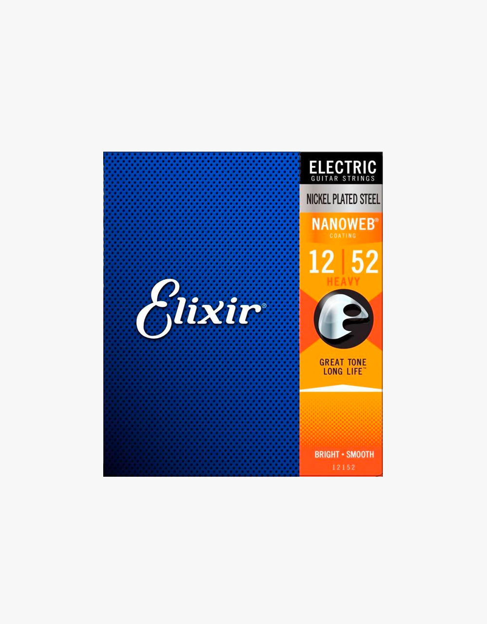 Струны для электрогитары Elixir Nanoweb 12152, 12-52 - купить в "Гитарном Клубе"