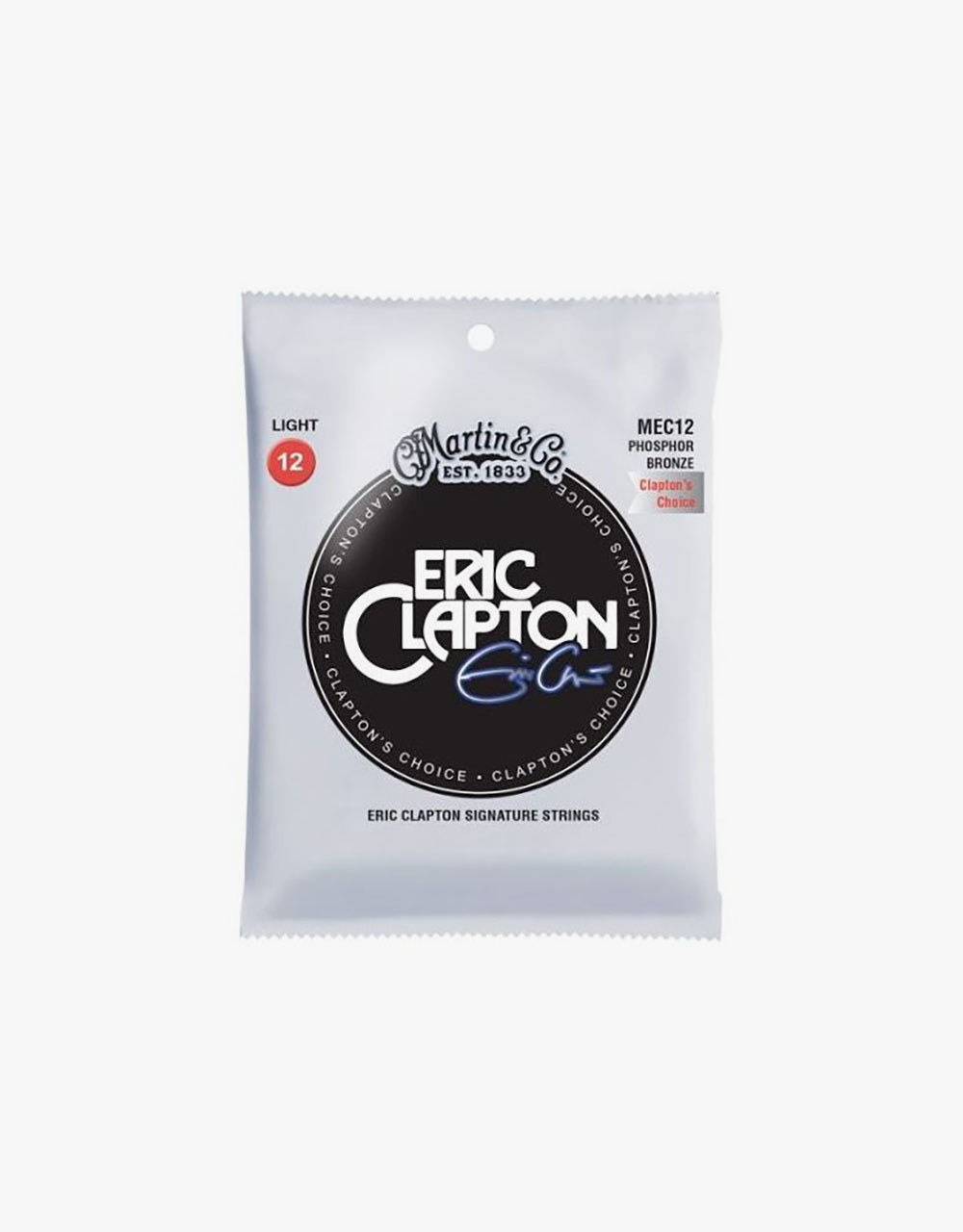 Струны для акустической гитары Martin 41MEC12 Eric Clapton, 12-54 - купить в "Гитарном Клубе"