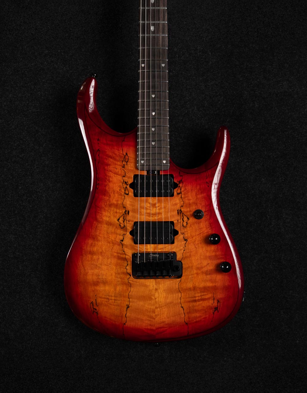 Электрогитара Sterling JP15 Signature in Blood Orange Burst - купить в "Гитарном Клубе"