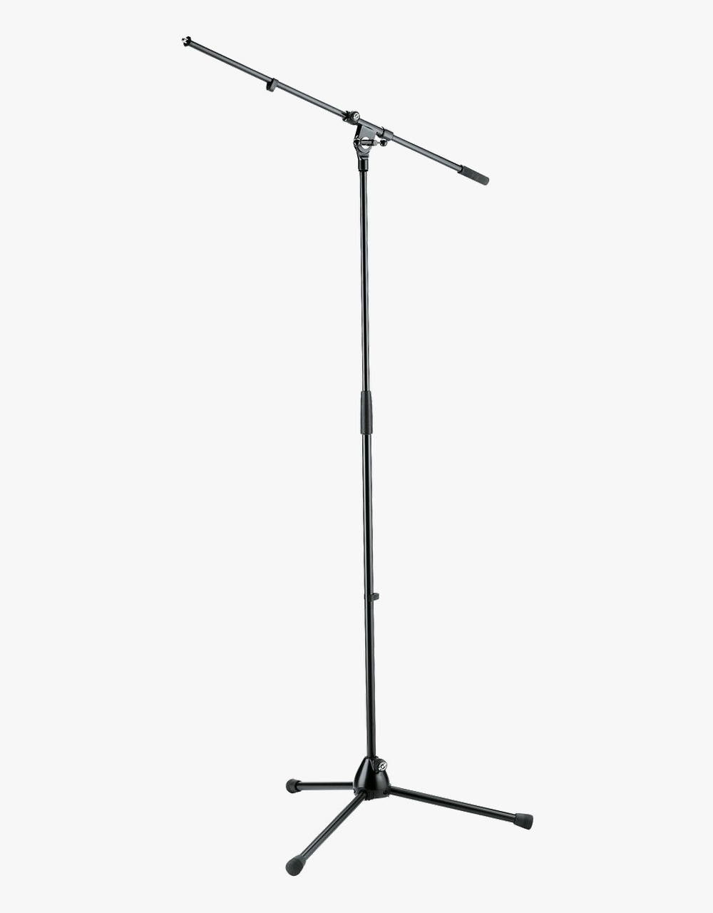 Микрофонная стойка K&M 21020-300-55 "журавль", усиленная, чёрная, 900-1605 мм - купить в "Гитарном Клубе"