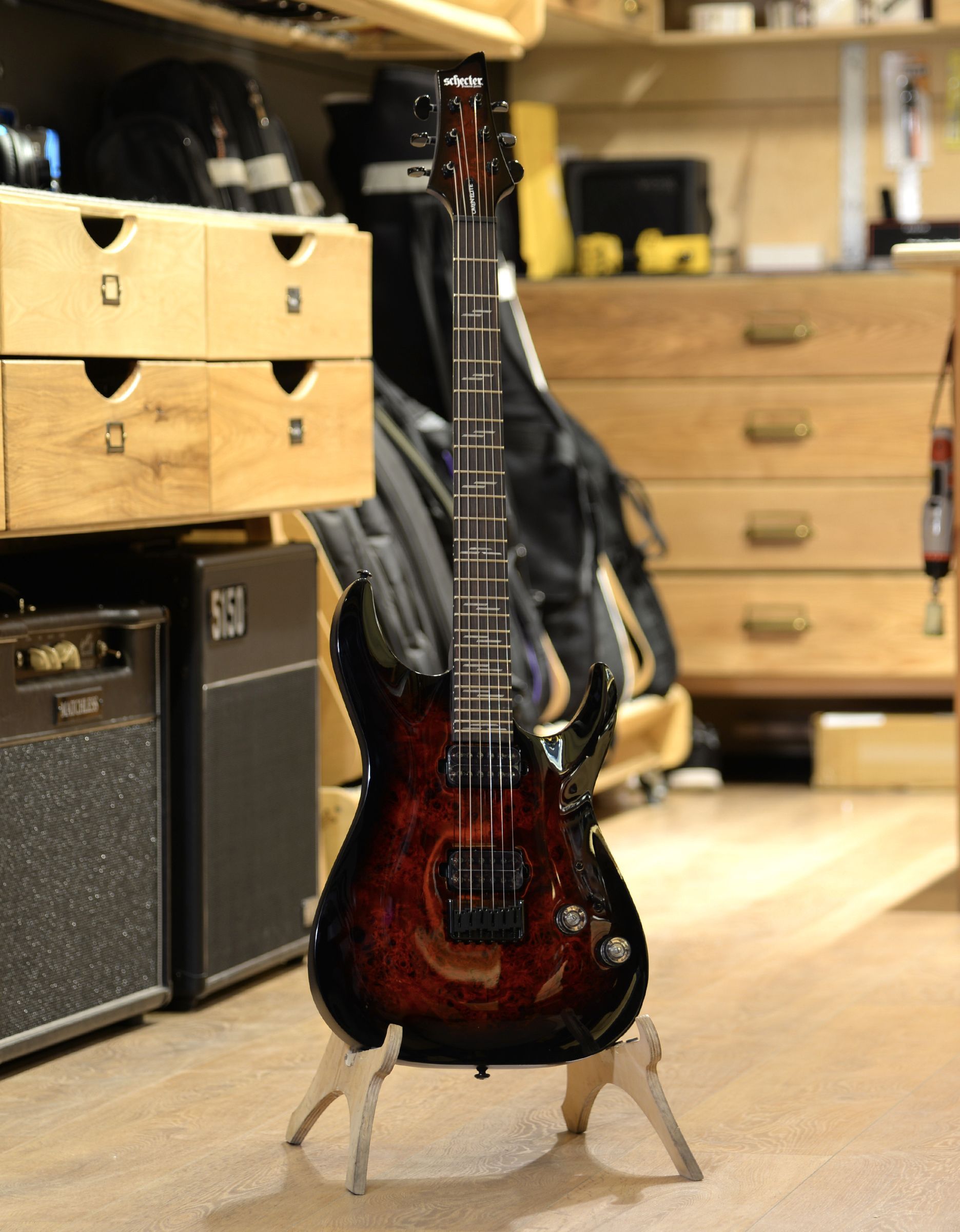 Электрогитара Schecter Omen Elite-6 Bchb - купить в "Гитарном Клубе"