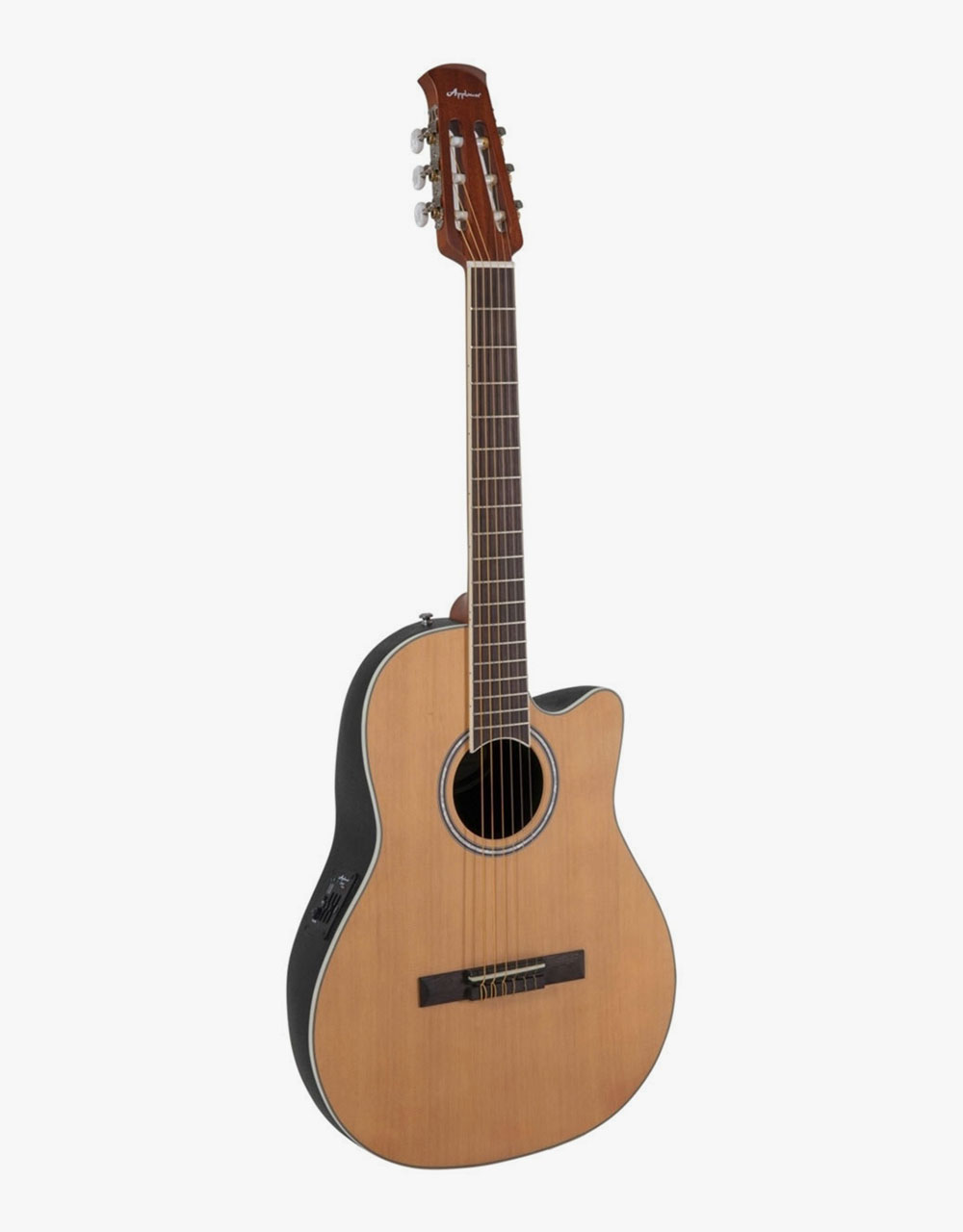 Классическая гитара Ovation Applause AB24CC-4S Balladeer Mid Cutaway Nylon - купить в "Гитарном Клубе"