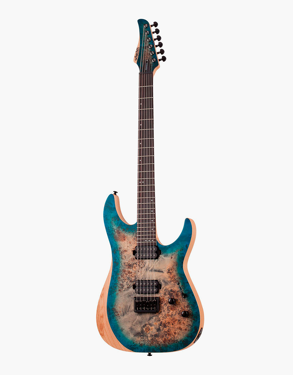 Электрогитара Schecter Reaper-6 Satin Sky Burst - купить в "Гитарном Клубе"