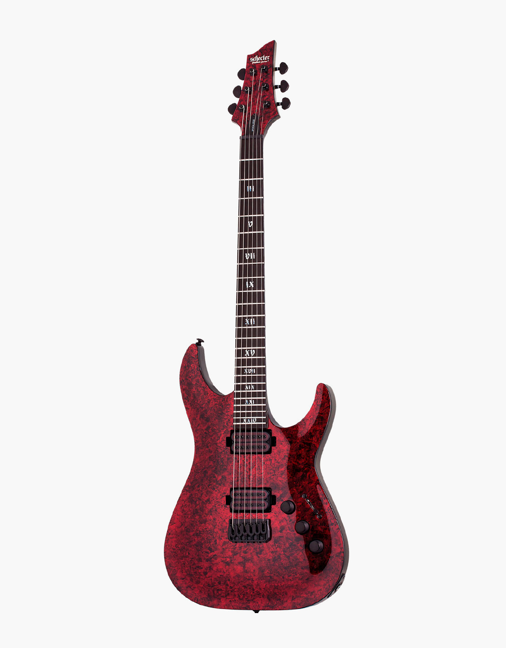 Электрогитара Schecter C-1 Apocalypse Red Reign - купить в "Гитарном Клубе"