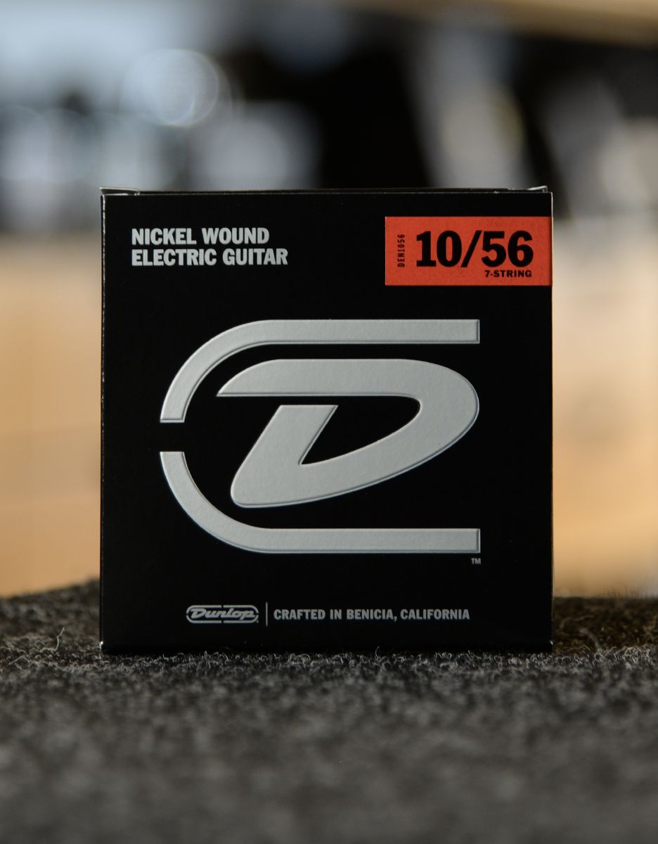 Струны для 7-струнной электрогитары DUNLOP DEN, 10-56 - купить в "Гитарном Клубе"