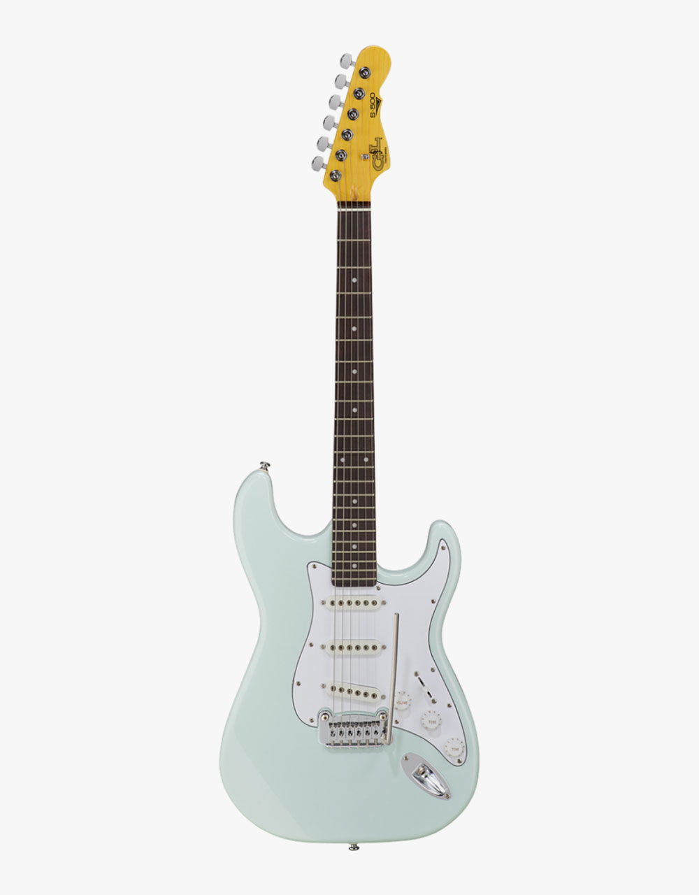 Электрогитара G&L Tribute S-500 Sonic Blue Jatoba - купить в "Гитарном Клубе"