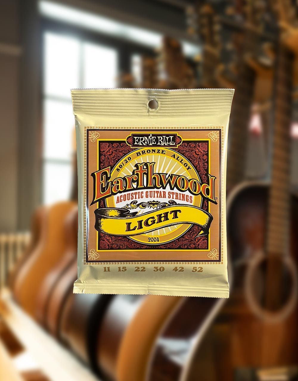 Струны для акустической гитары Ernie Ball Earthwood, 11-52 - купить в "Гитарном Клубе"