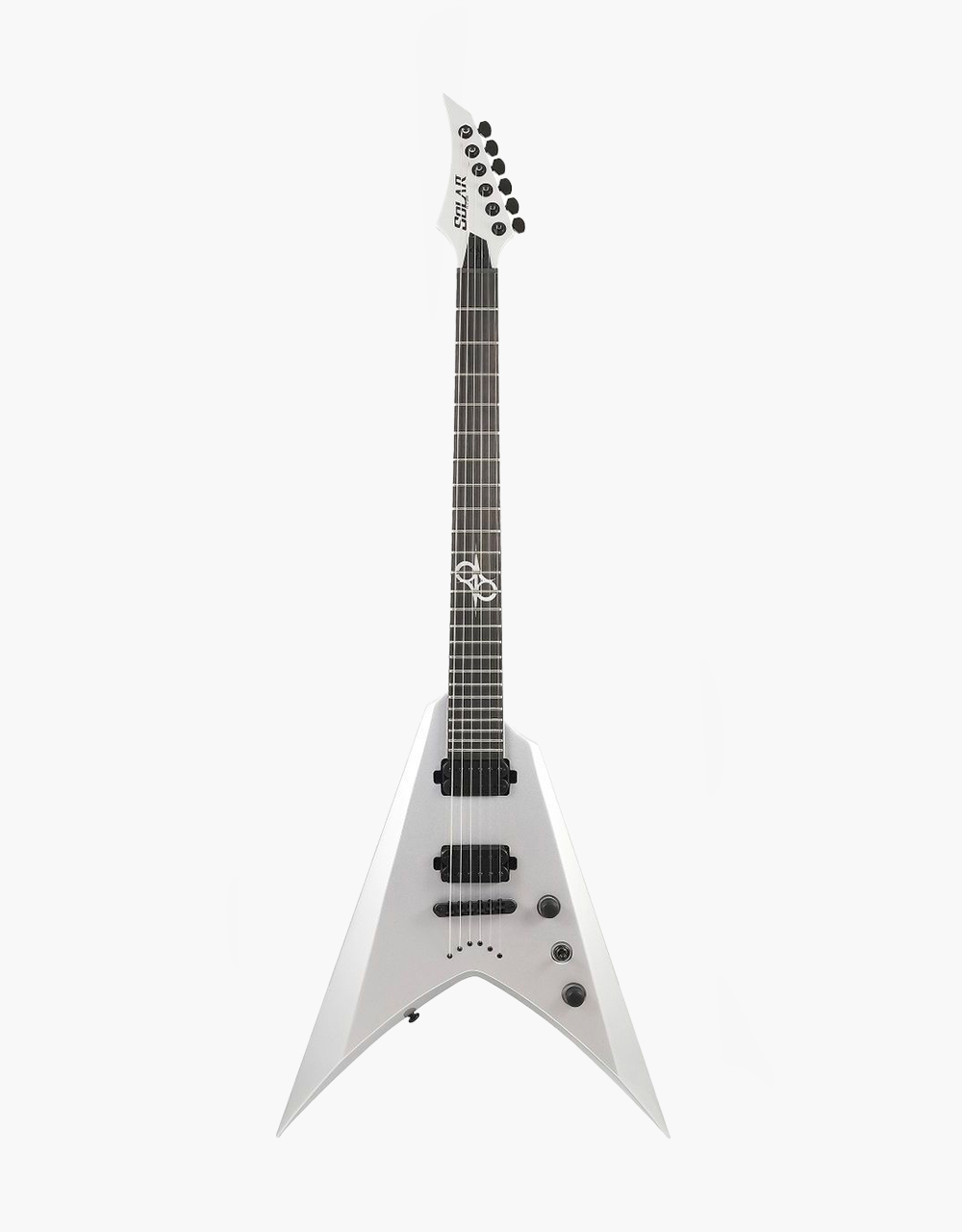 Электрогитара Solar Guitars V2.6 Metallic Dark Silver - купить в "Гитарном Клубе"