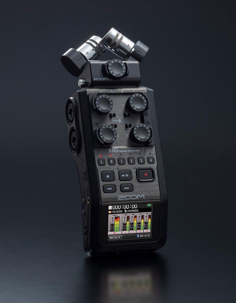 Портативный рекордер ZOOM H6 - купить в "Гитарном Клубе"