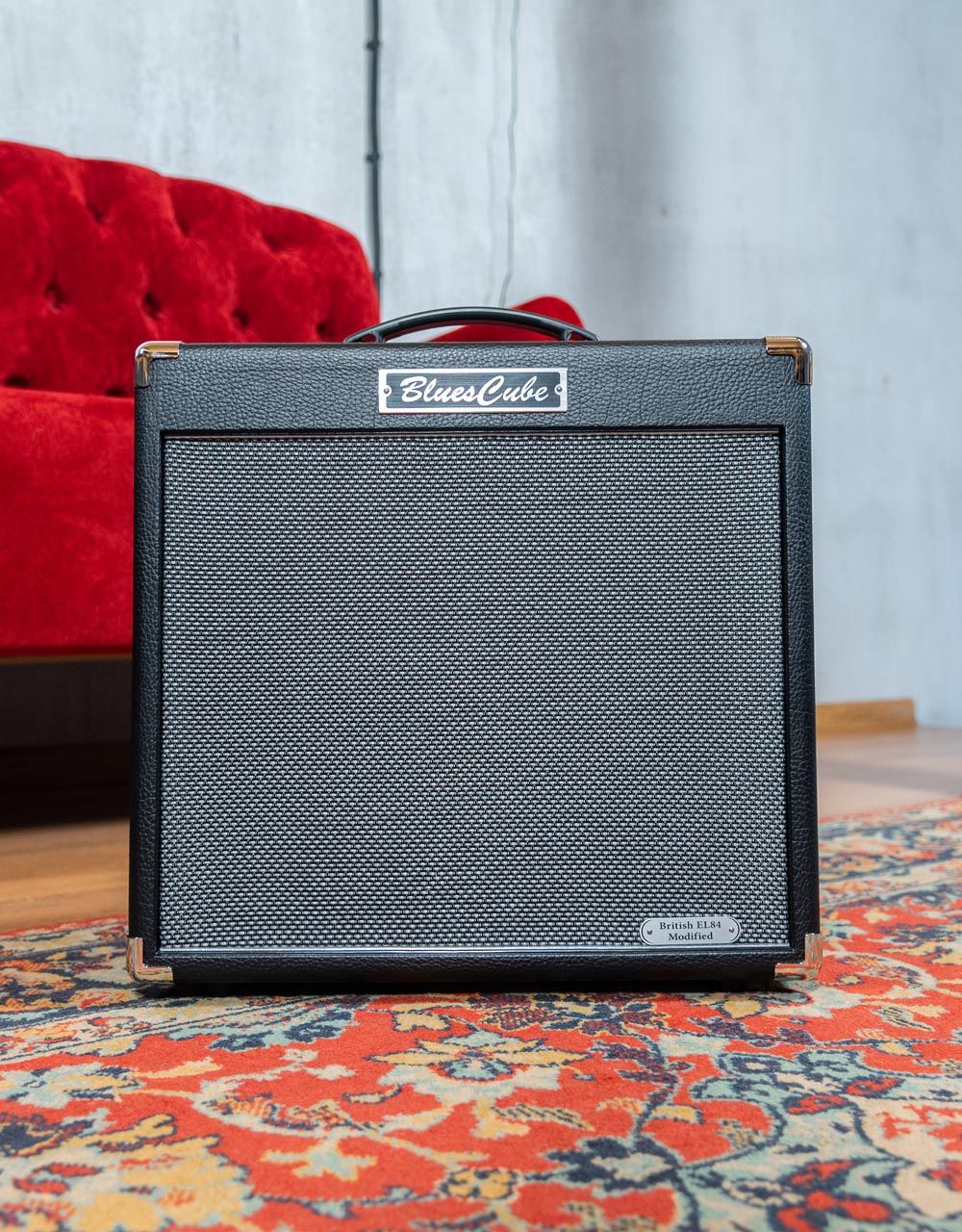 Комбоусилитель для электрогитары Roland Blues Cube Hot BK, 1х12", 30Вт - купить в "Гитарном Клубе"