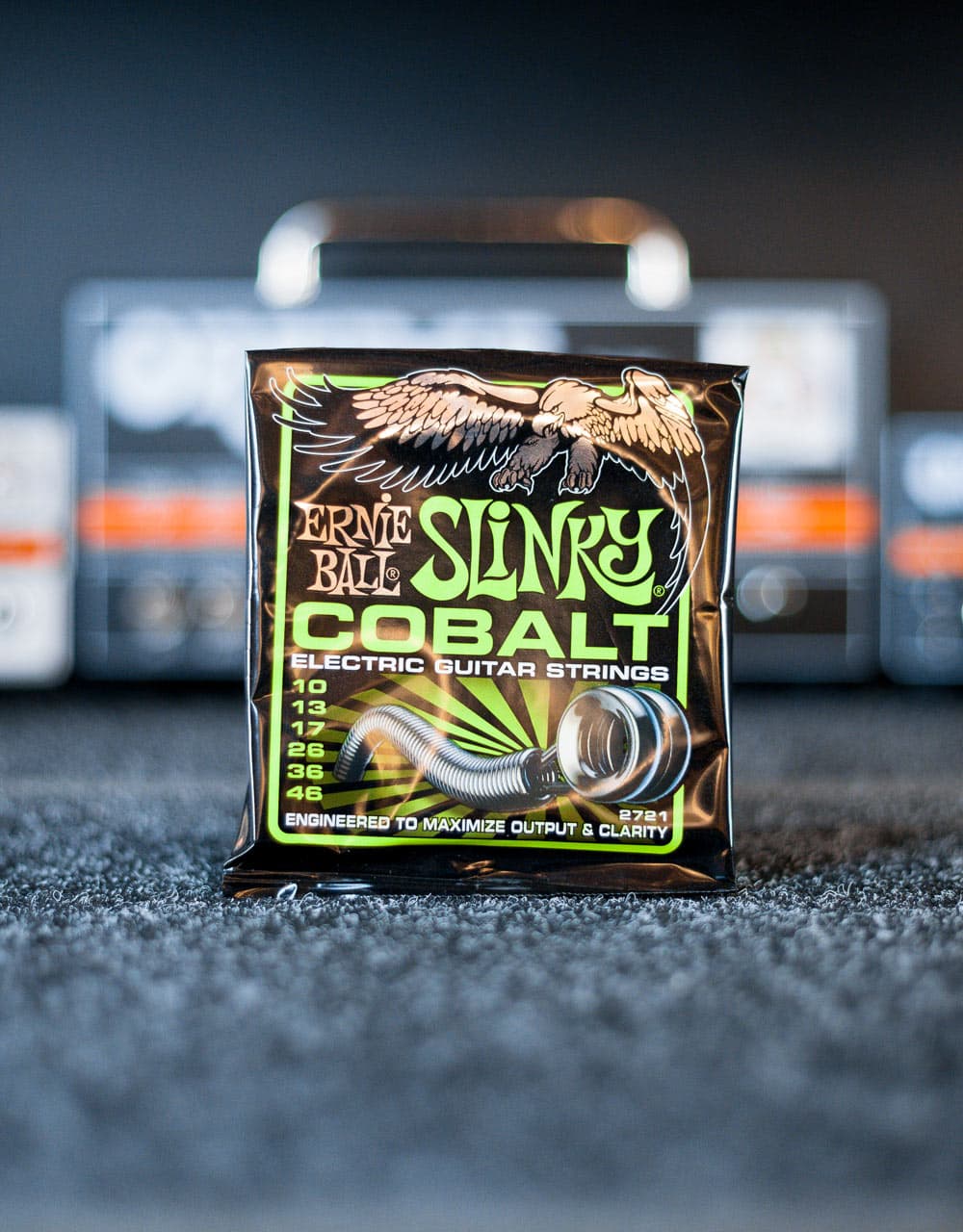 Струны для электрогитары Ernie Ball 2721 Regular Slinky, 10-46 - купить в "Гитарном Клубе"
