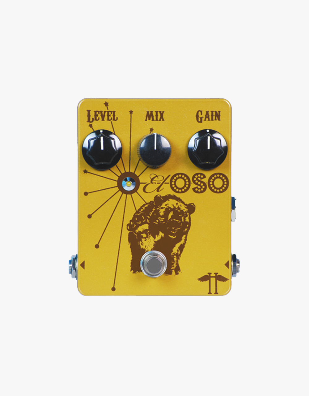 Бас-гитарная педаль Heavy Electronics El Oso Bass Distortion - купить в "Гитарном Клубе"