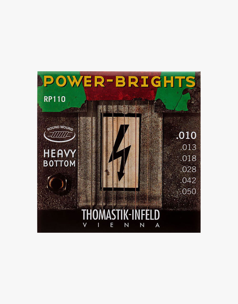 Струны для электрогитары THOMASTIK Power Brights RP110T, 10-50 - купить в "Гитарном Клубе"