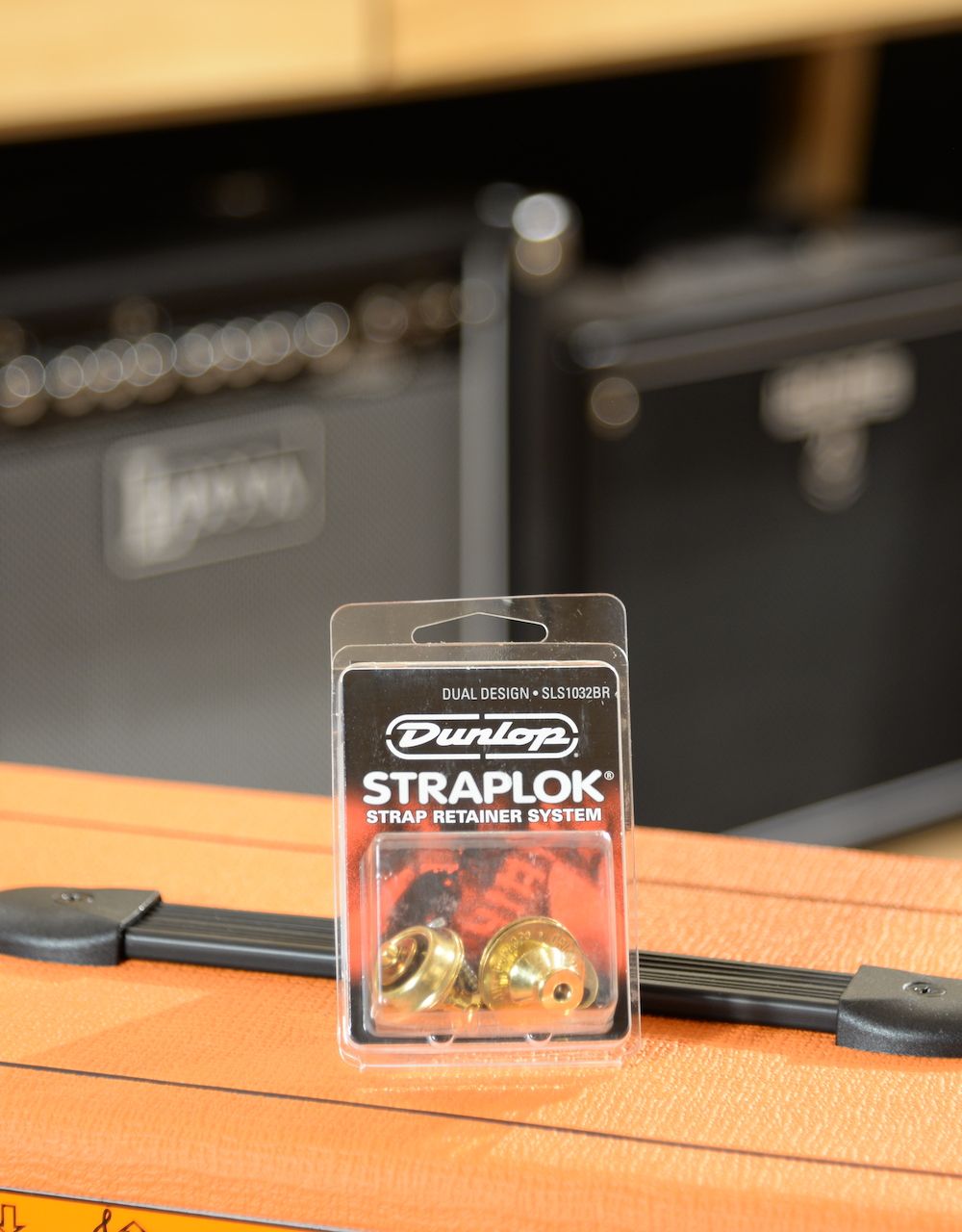 Стреплоки Dunlop SLS1032BR, bronze - купить в "Гитарном Клубе"