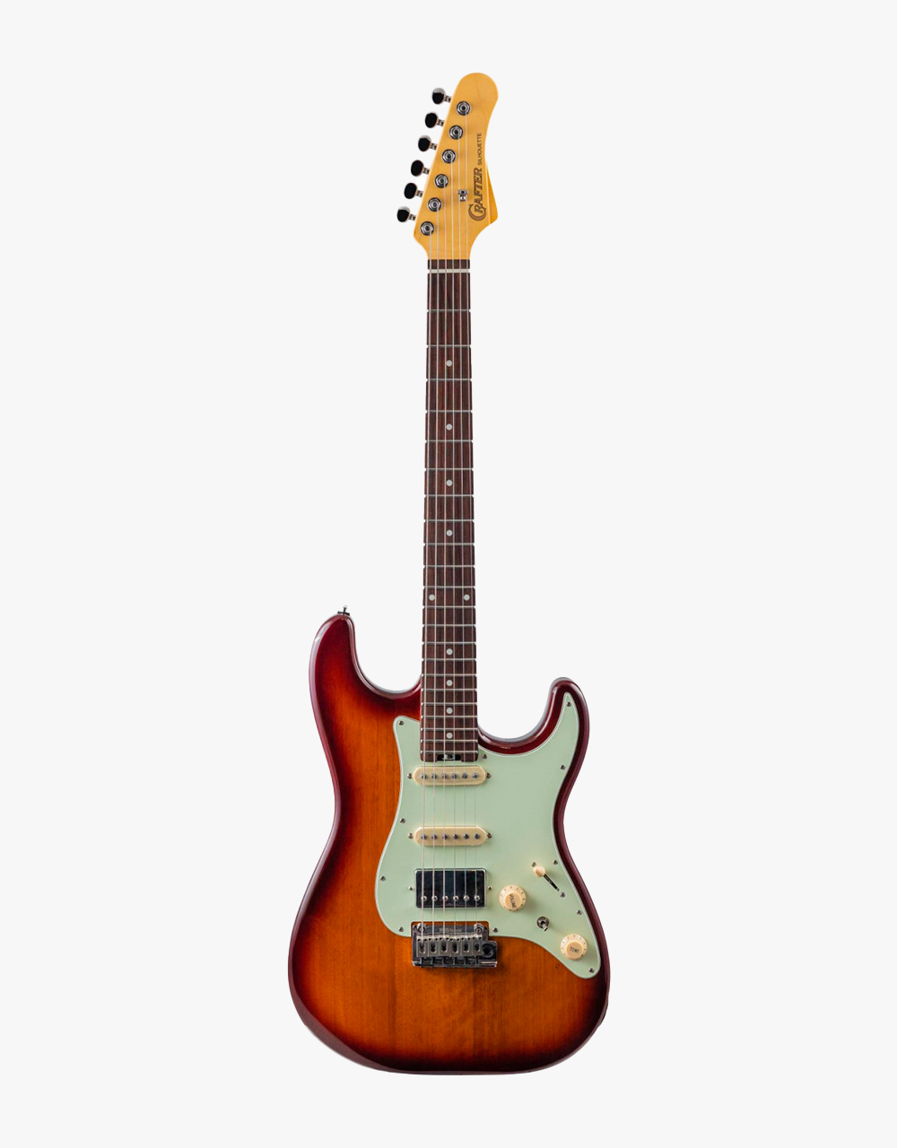 Электрогитара Crafter Charlotte S RS Tobacco Sunburst - купить в "Гитарном Клубе"
