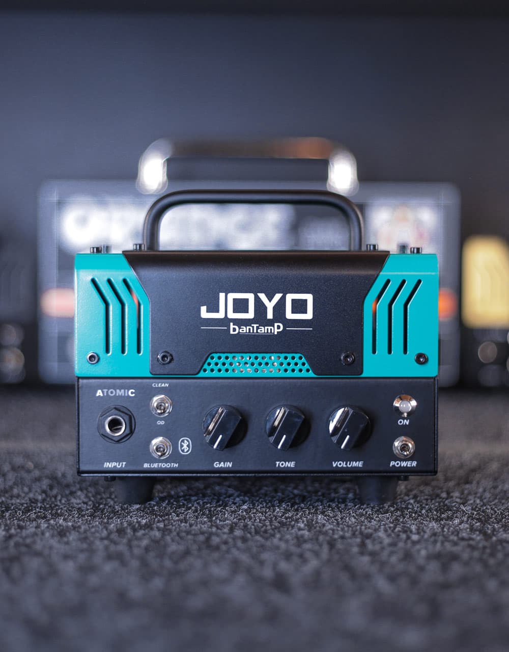 Ламповая мини-голова Joyo Bantamp Atomic, 20Вт, Bluetooth - купить в "Гитарном Клубе"