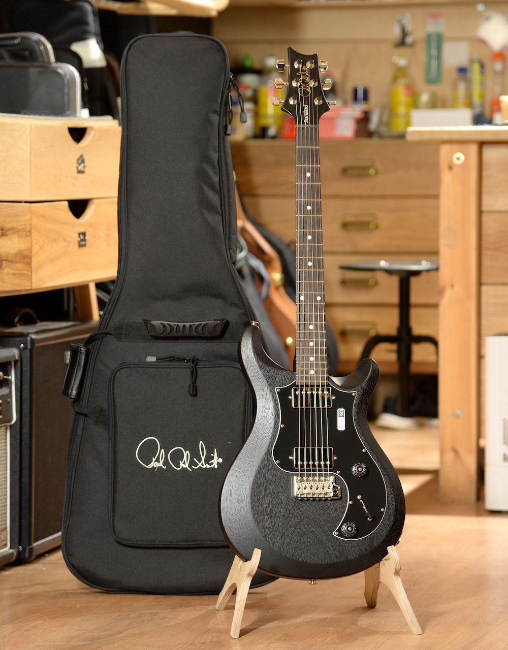 Электрогитара PRS S2 STANDARD 22 SATIN CHARCOAL - купить в "Гитарном Клубе"