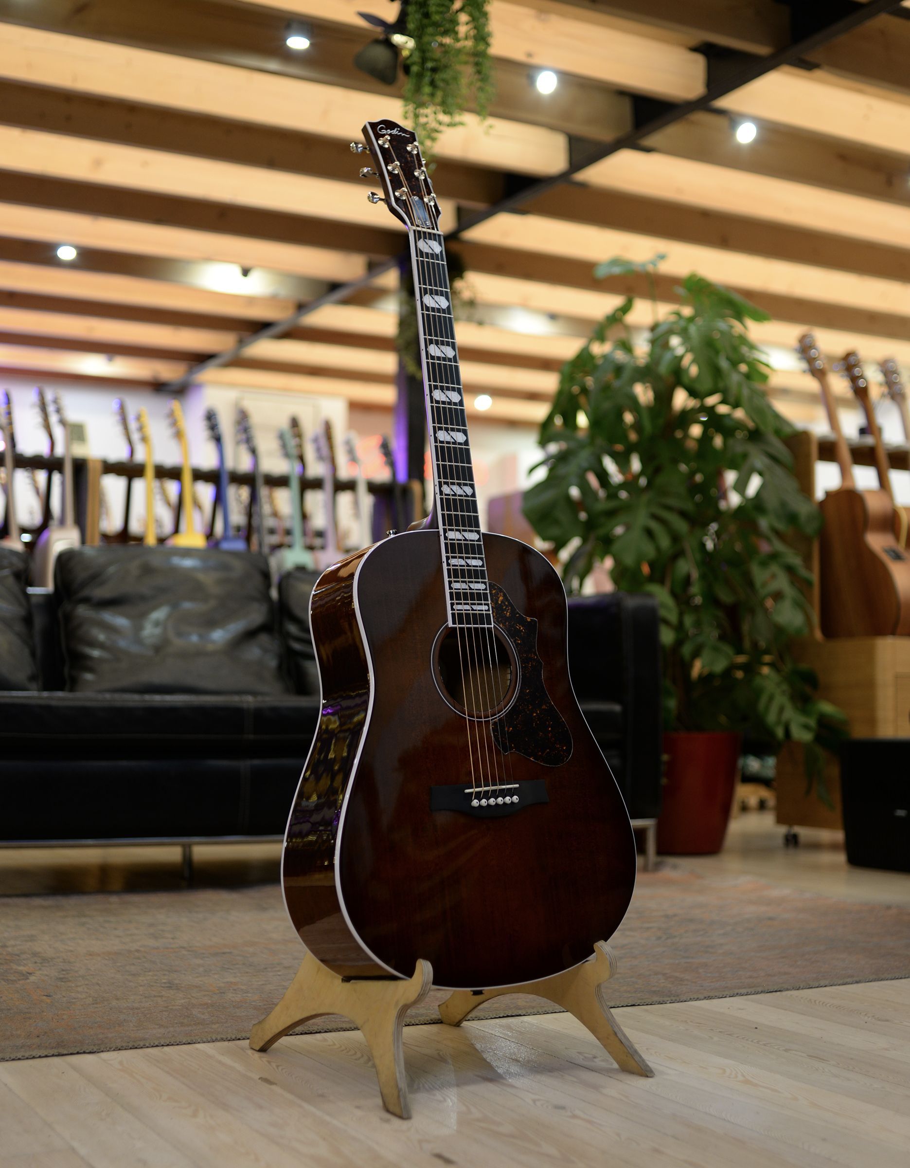 Электроакустическая гитара Godin Metropolis LTD Havana Burst HG EQ - купить в "Гитарном Клубе"
