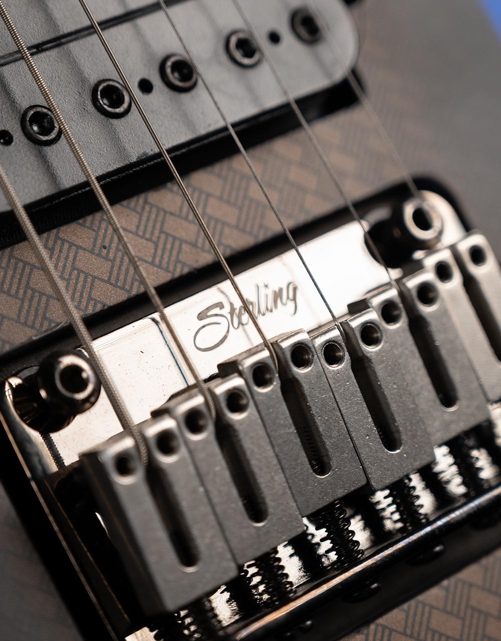 Электрогитара Sterling Majesty in Siberian Sapphire, John Petrucci Signature - купить в "Гитарном Клубе"