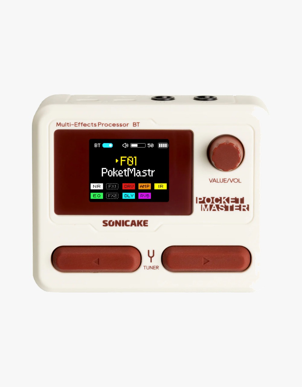 Процессор эффектов Sonicake Pocket Master White - купить в "Гитарном Клубе"