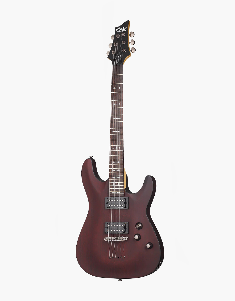 Электрогитара Schecter Omen-6 Walnut Satin - купить в "Гитарном Клубе"
