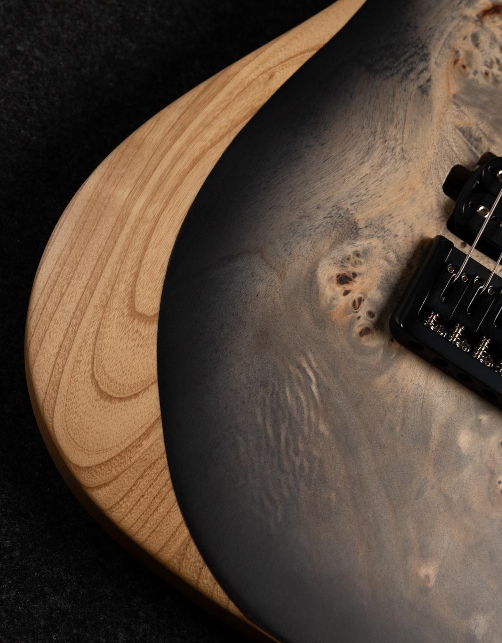 Электрогитара Schecter Reaper-6 Satin Charcoal Burst - купить в "Гитарном Клубе"