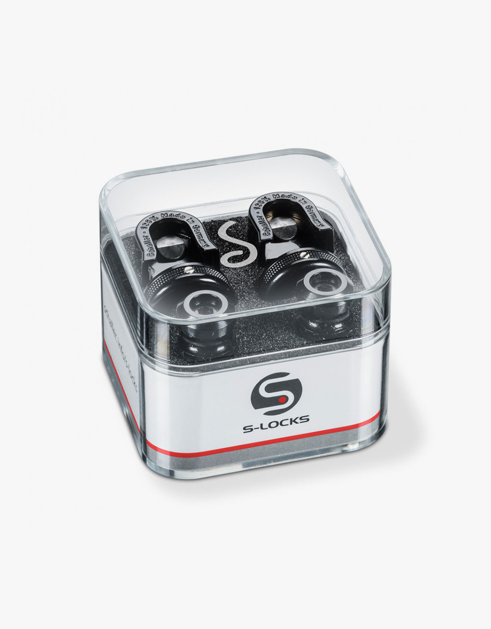 Стрэплоки Schaller Security Lock, black - купить в "Гитарном Клубе"