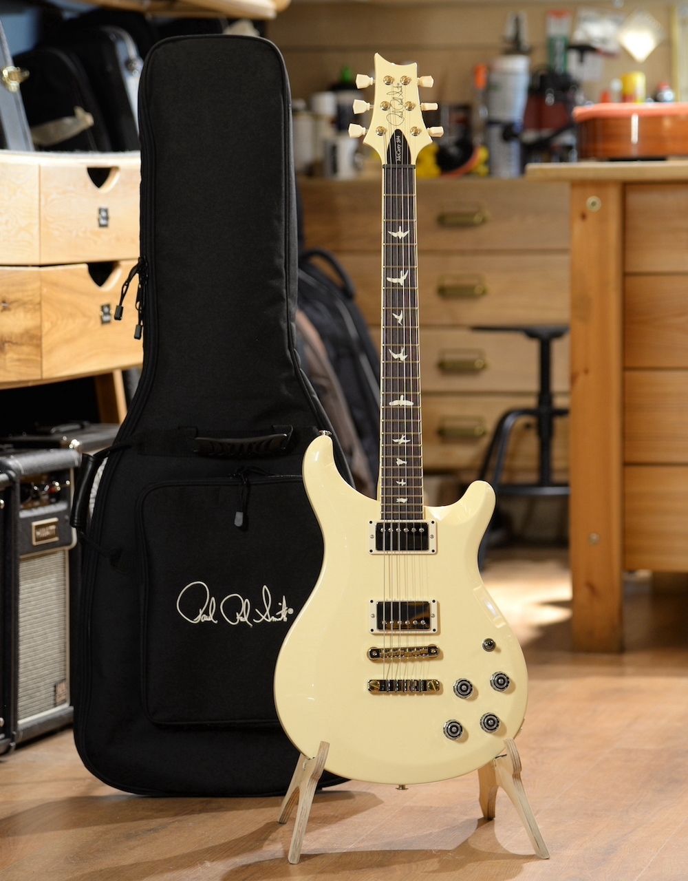 Электрогитара PRS S2 MCCARTY 594 THINLINE ANTIQUE WHITE - купить в "Гитарном Клубе"