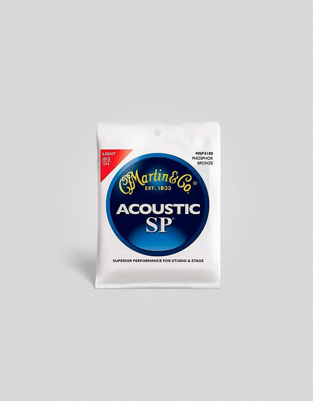 Струны для акустической гитары Martin 41MSP4100, 12-54 - купить в "Гитарном Клубе"