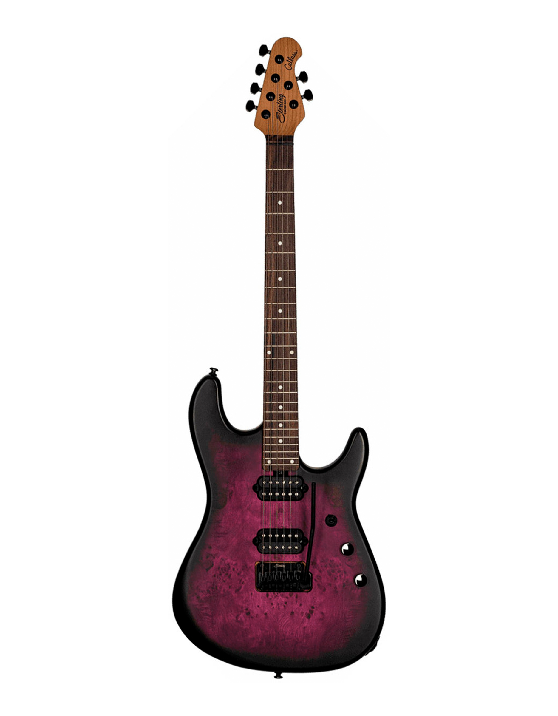 Электрогитара Sterling Jason Richardson Signature Cosmic Purple Burst - купить в "Гитарном Клубе"